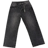 Purple Brand Skull Stone Jeans Washed Black