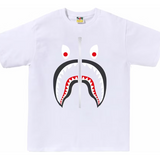 Bape Mad Shark White Tee