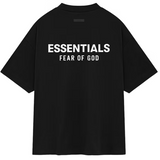 FOG Essentials FW24 Jersey Crewneck Tee Black/White