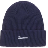 Supreme FW25 Loose Gauge Beanie Navy