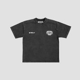 The Takeover French Terry T-Shirt Salt Wash Black