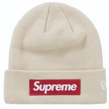 Supreme FW24 New Era Box Logo Beanie Stone