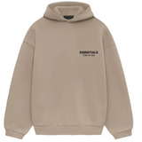 FOG Essentials Fleece FW24 Front/Back Hoodie Desert Sand