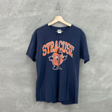 Vintage NCAA Syracuse T-Shirt Navy Large