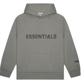 FOG Essentials SS20 Pullover Hoodie Applique Charcoal