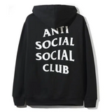 Anti Social Social Club Thank God Hoodie Black