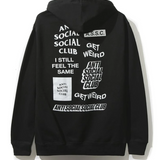 Anti Social Social Club Bukake Get Weird Black Hoodie