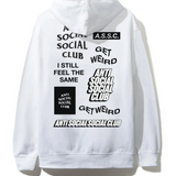 Anti Social Social Club Bukake Get Weird White Hoodie