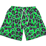 Vlone Rodman Cheetah Shorts Green