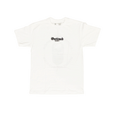 Outlined Bandit White Tee