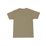 Outlined Bandit Tan Tee