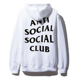 Anti Social Social Club CIGZ White Hoodie