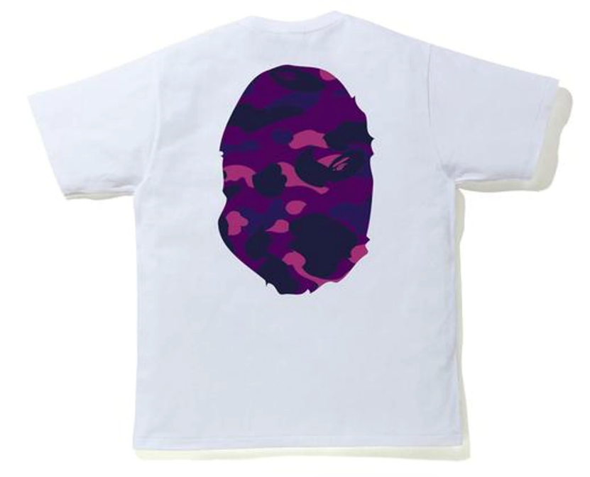 Bape purple camo t shirt shop