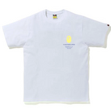 Bape Multi Logo Bape White Tee