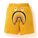 Bape Shark Sweat Shorts - Yellow