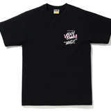 Bape WGM Pink Ape Head Black Tee