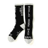 Bape WGM ASNKA Socks Black