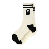 Bape Ape Head Socks White/Black