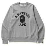 Bape College Crewneck Grey/Black