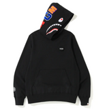 Bape Shark Emblem Pullover Black