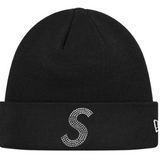 Supreme New Era® Swarovski® S Logo Beanie Black