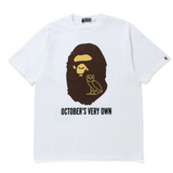 Bape OVO Big Ape Head Tee White