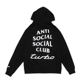 Anti Social Social Club Neighborhood 911 Turbo Hoodie Black