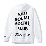 Anti Social Social Club Neighborhood 911 Turbo Hoodie White