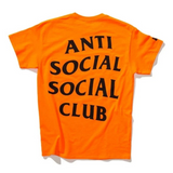 Anti Social Social Club UNDFTD Paranoid Tee Orange