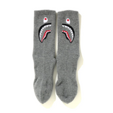 Bape Shark Socks Grey