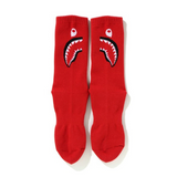 Bape Shark Socks Red