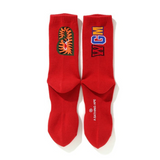 Bape Shark Socks Red