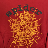 Sp5der Worldwide Web Hoodie Red