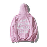 Anti Social Social Club  Pink Mind Games Hoodie