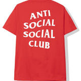 Anti Social Social Club Skyfall Red Tee