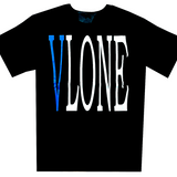 VLONE x Staple Black/Blue Tee