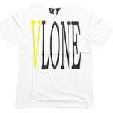 VLONE x Staple White/Yellow Tee