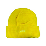 Outlined Beanie Yellow