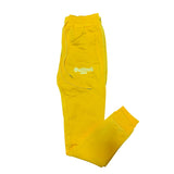 Outlined Bandit Sweatpants Yellow