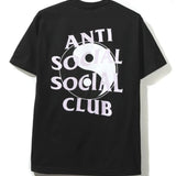 Anti Social Social Club Yin Yang Logo Whisper Black Tee