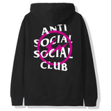 Anti Social Social Club Fragment Pink Bolt Hoodie