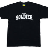 Bape Soldier Black Tee