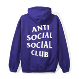 Anti Social Social Club Purple Rain Hoodie Purple