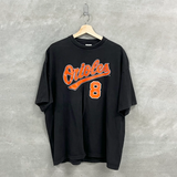 Vintage MLB Baltimore Orioles #8 Cal Ripken Jr. T-Shirt Black XL