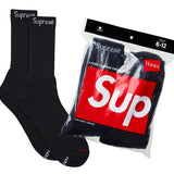 Supreme x Hanes Socks Black