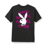 Anti Social Social Club Playboy Remix Black Tee